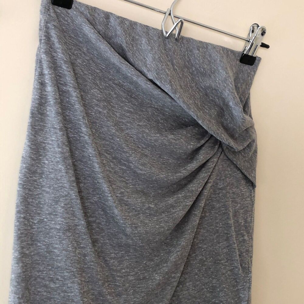 IRO Skirt Mini Parme Gray Size XS